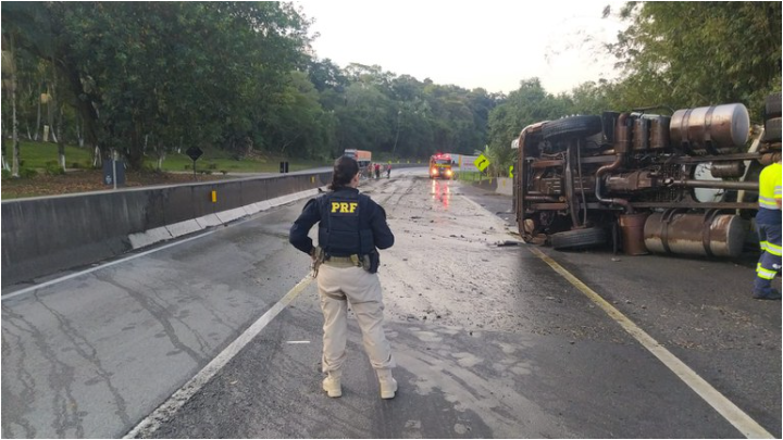 Trânsito – PRF registra aumento de mortes em acidentes com caminhões no Paraná